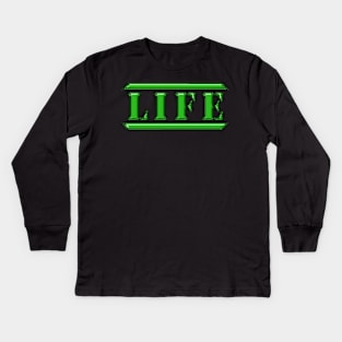 Life Green Kids Long Sleeve T-Shirt